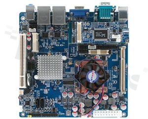 Intel Atom PNV-M/ PNV-D Mini ITX Motherboard with Intel ICH8-MChipset; 1 PCI; 1 Mini PCI Express; 1CF; 2 SATA/ SATA II; 4COM; 8 USB; 16-bit GPIO ;WYCOFANY Z PRODUKCJI