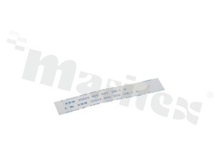 Flexible Flat cable; 0.50mm pitch; 20 conductors; type C (same stripping side at both ends); L=60mm; U=60V; oper.temper. 80deg. C, UL20624