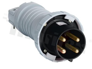 Złącze: zasilające AC 3-fazowe; wtyk; męskie; 63A; IP&S; IEC 60309