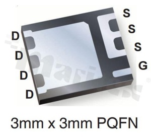 Transistor: P-MOSFET; unipolar; -30V; -11A; 0.0146ohm; 2.8W; -55+150 deg.C; SMD; PQFN8