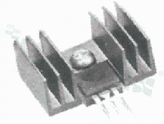 Heatsink; extruded; TO-126; TO-202; TO-218; TO-220; 19.05x29.21x11.68mm; black; anodized aluminium AL6063
