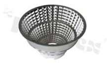 Reflektor do diod LED COB; kąt rozsyłu: 60 stopni FWHM; ilość diod: 1; rozmiar: okrąg 92mm; wysokość: 47.8mm; rodzaj materiału: aluminium; sposób mocowania: gniazdo