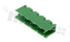 Listwa zaciskowa rozłączalna; w rastrze 7.50mm; 5-torowa; męska; pionowa; otwarta; UL 300V/15A; TUV:400V/20A