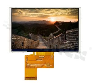 TFT Display; 240x320; 300cd/m2; 4-SPI; 65/65/65/45; -20+70 deg.C; 43.20x57.60mmactive area:; 50.00x69.20x2.3mm