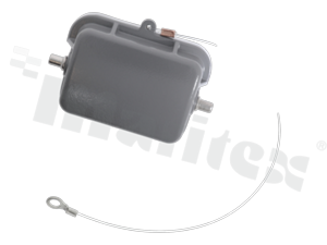 Heavy duty connector; enclosure M20x1.5; side entry; type 6B; 1 lever; panel mount; for connector HE-066, HE-010, HDD-024; grey