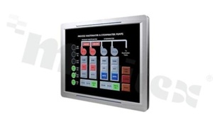 Bezwentylatorowy komputer panelowy 15''; z modułąmi rozszerzeń; procesor IntelCore i7/ i5/ i3 6th Gen; 4 USB; 2COM; 2 LAN; głośniki 2x 1W; moduły rozszerzeń o Audio; USB;COM; HDMI;MPCIe; GPIO;CAN Bus; temperatura pracy od -10+50C
