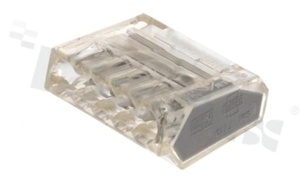 Installation quick splice; 5-way; spring clamp; wire cross section 0.5-2.5mm2;