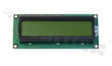 Display LCM; LCD character; 16x2 chars; STN Y/G; LED backlighting; 3V supply; view 6:00; screen 66x16 00; extra Cyrilic fonts