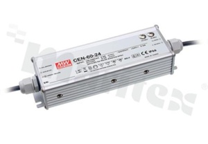 Mean Well CEN-60-42 Constant Current Power Supply, Uout: 42V, Iout: 0-1.45A, 60.9W, PFC, IP66, RoHS