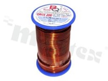 Insulated winding wire; with one layer of enamel insulation; diameter 1.70mm; SWG 16; -65+200 deg.C; 24.6m; 500g.