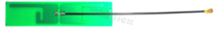 Antena; PCB; Wi-Fi/Bluetooth/ISM; 2400-2483MHz; 3.0dBi; VSWR<2.0; liniowa; RG178/custom; custom; przyklejana; 150x15x1.6mm