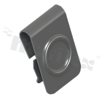 Uchwyt pod baterię; styk guzikowy; AA, CR2, A, 17500, 18350, 18650; zatrzaskowy