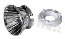 Reflektor LENINA-S-13344, Spot, 22&deg;, do diod LED High Power CREE seria CXA/B 25XX, średnica 74mm Ledil