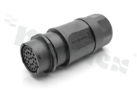 Standard Connector circular; EcoMate; female; 250V; UL94V-0; IP67; IP69K