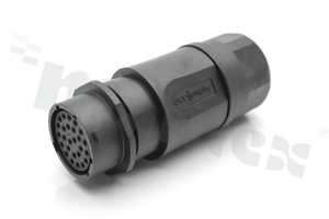 Standard Connector circular; EcoMate; female; 250V; UL94V-0; IP67; IP69K