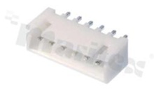 Header for PCB; pitch 2.50mm; 4-contacts; THT; male; top entry; 250V/3A