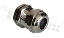 Profesjonalny przepust kablowy GLAND-M1610BR-5-10, przepust metalowy- dławnica kablowa M16x1.5 5-10.0mm niklowany