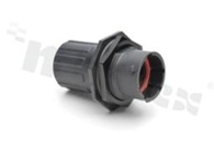 Standard Connector circular; Jm Nut Rcpt w endcap 4 pins; SZ 14 Pin