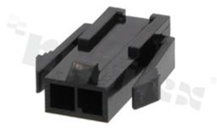 Korpus złącza kablowego; w rastrze 3.00mm; 2-stykowego; męskie; na przewód AWG#20-24; 250V/5A