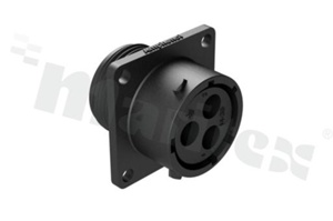 Standard Connector circular; female; 45A; 600V; 10-12AWG; UL94V-0; IP67; IP69K