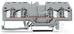 Bloki zaciskowe na szynę DIN; 281-652; WAGO; Grey; UL94 V-0; 6 mm; 800 V