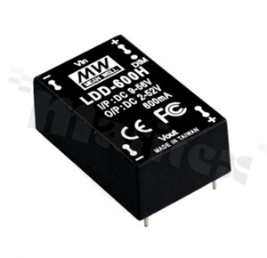 Converter DC/DC; LED; 26W; 2-52VDC; 500mA; 9-56VDC