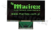 Display LGM OLED; LCD graphic; 2.7"; 128x64 pixels; luminous colour green; 31 pins; active area 61.41x30.69mmi; FPC for soldering