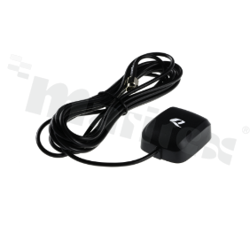 Antena; aktywna; prostokątna; GNSS; 1565-1606MHz; 17dB; VSWR<1.28; RHCP; kierunkowa; RG174; 3m; SMA; magnetyczna/przyklejana; 46x36x15.8mm; IP67