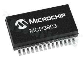 Programowalny analogowy układ Front End - AFE; MICROCHIP; MCP3903T-E/SS; SSOP; SPI, Serial; 28; 2.7 V - 5.5 V