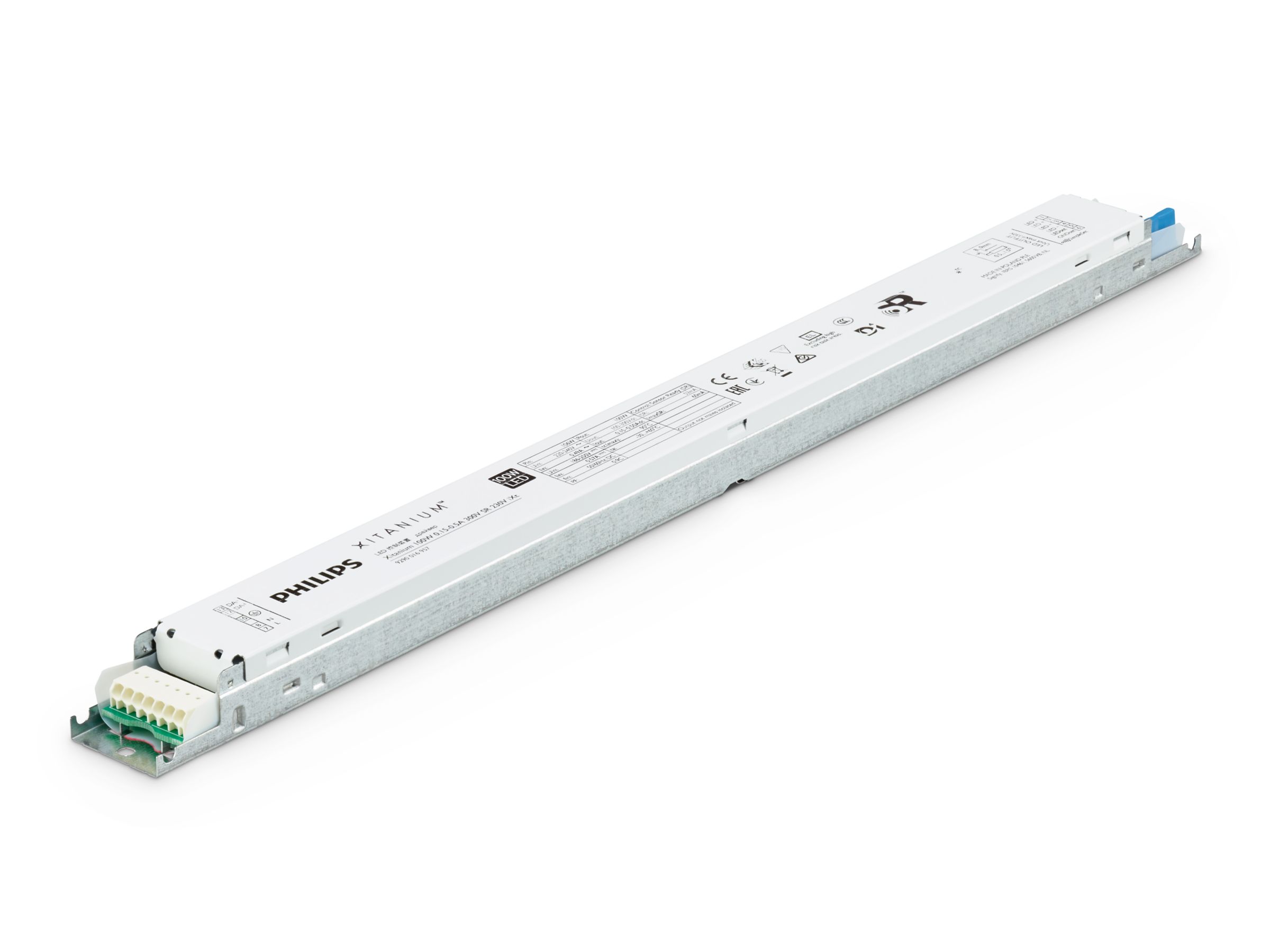 Power supply; LED; DALI; 150W; 100-300V; 0.2-0.7A; 220-240VAC; 186-250VDC; IP20