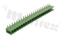 Listwa zaciskowa rozłączalna; w rastrze 5.08mm; 22-torowa; męska; kątowa; otwarta; UL 300V/15A, TUV 320V/20A