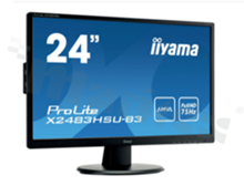 Monitor 23.8", IPS, 1920x1080, brightness 250 nits, 16.7M colors, contrast 1000:1, view angle 178/178, HDMI, DP, USB-C, USB-HUB (2x 3.0), USB-C dock, LAN, speakers 2x 2W, power supply 100-240V AC, VESA