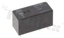 Electromagnetic relay; contact rating current 12A; coil voltage 12VDC; changeover contact (1C); coil power 400mW; 12A/30VDC; 12A/250VAC