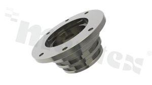 DK140202DD10C korpus, obudowa, średnica: 75,5mm, wysokość: 32,0mm, M16x1.5, stal 316L