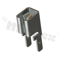 Uchwyt pod bezpiecznik; obciążalność 30A; współpracuje z bezpiecznikami ATO, ATC, 257; THT