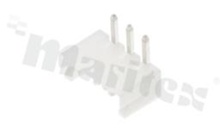Złącze Kablowe do PCB; w rastrze 2.50mm; 3-stykowe; montaż THT; męskie; poziome; 250V/2.5A