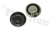 Speaker 30mm; 8 Ohm; 1W; 600Hz-20kHz; Cone: mylar; Height: 5mm
