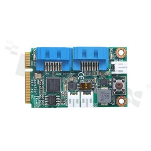 Full-Size Mini PCI Express module for 2 x SATA3