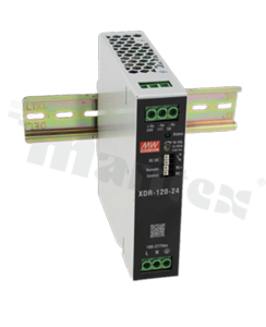 Zasilacz impulsowy; DIN; 120W; 48V; 2.5A; 85-305VAC; 80-431VDC