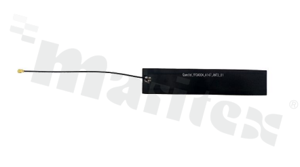 Antena; FPC; ISM; 410-470MHz; -3.0dBi; VSWR<4.0; liniowa; RF1.37; 0.1m; IPEX; przyklejana; 100x20mm; czarny