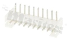 Złącze Kablowe do PCB; w rastrze 2.00mm; 10-stykowe; montaż THT; męskie; poziome; 100V/2A
