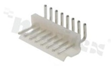 Header for PCB; pitch 3.96mm; 8-contacts; THT; male; side entry; 250V/7A