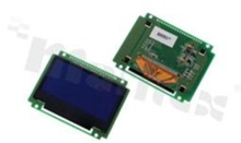 Wyświetlacz LGM OLED; LCD graficzny; 2,4"; 128 x 64 piksele; kolor świecenia żółty; obszar aktywny 55.01 x 27.49 mm; wyprowadzenie stykowe (raster 2.0); 20 pinów