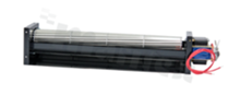 Wentylator; DC; 230 VDC; 484x98x90mm; 167 CFM; 43.0dB.