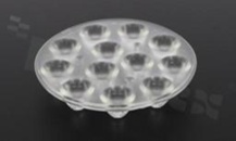 Soczewka LEDILC13405_SANDRA-12-M, 32 stopnie, W:67mm, H:11.1mm, do diod LED CREE High Power XP-G2, XP-G3
