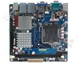 Intel Core 2 Quad/Core 2 Duo Mini ITX Motherboard with Intel G41 + ICH7-RChipset; 1 PCIex16; 2 SATA/ SATA II; 2COM (5V/ 12V); 6 USB; 8-bit GPIO