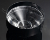 Reflektor do diod LED COB; kąt rozsyłu: 22 do 29 stopni FWHM; ilość diod: 1; rozmiar: okrąg 70mm; wysokość: 41.5mm; rodzaj materiału: PMMA; PC; sposób mocowania: gniazdo