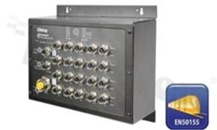 Switch przemysłowy kolejowy PoE; Gigabit; zarządzalny; norma kolejowa EN50155; 16 portów 10/100/1000Base-T(X) PoE; 4 porty 10/100/1000Base-T(X); złącza M12; temp. pracy: -40+70 st.C; WYCOFANY Z PRODUKCJI