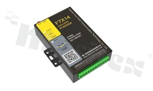 Modem M2M Four-Faith F7114; 2G GPRS; GPS; 1x RS232 or 1x RS485; SMA; terminal block connector; 5-36V DC power supply; operating temperature -35+75 deg.C; IP30