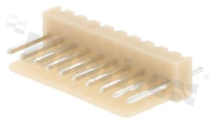 Złącze Kablowe do PCB; w rastrze 2.54mm; 10-stykowe; montaż THT; męskie; pionowe; 250V/3A